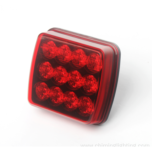 red magnetic beacon light for truck